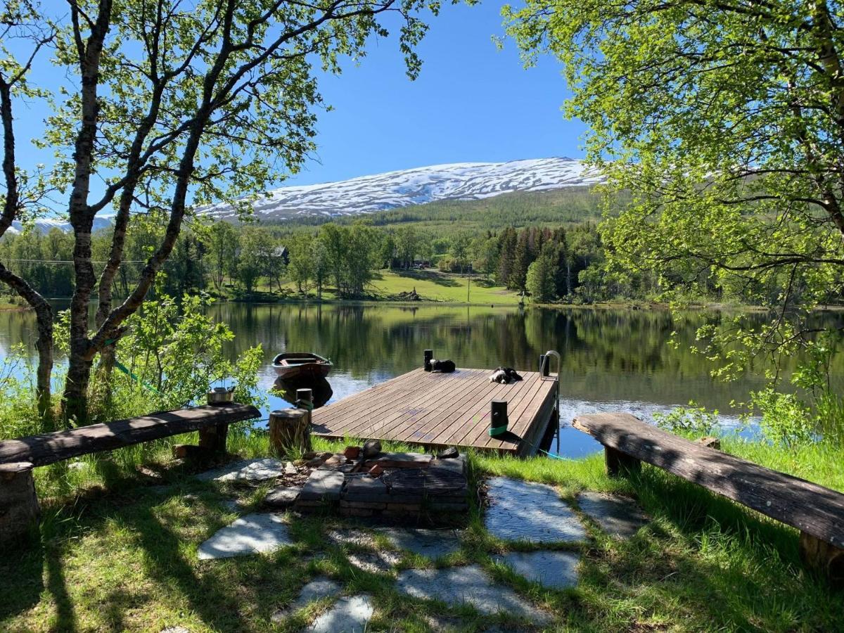100 Years Old Norwegian Log House In Tromsoヴィラ エクステリア 写真