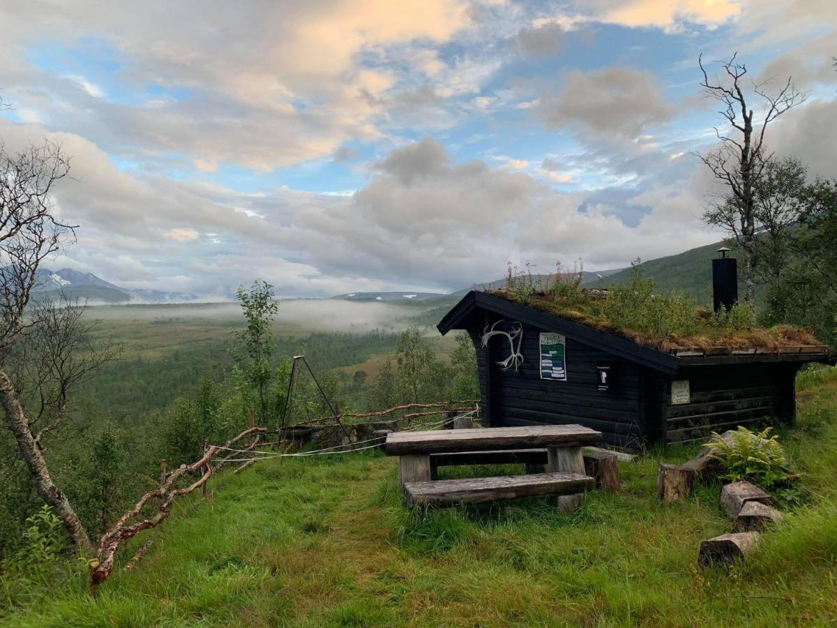 100 Years Old Norwegian Log House In Tromsoヴィラ エクステリア 写真